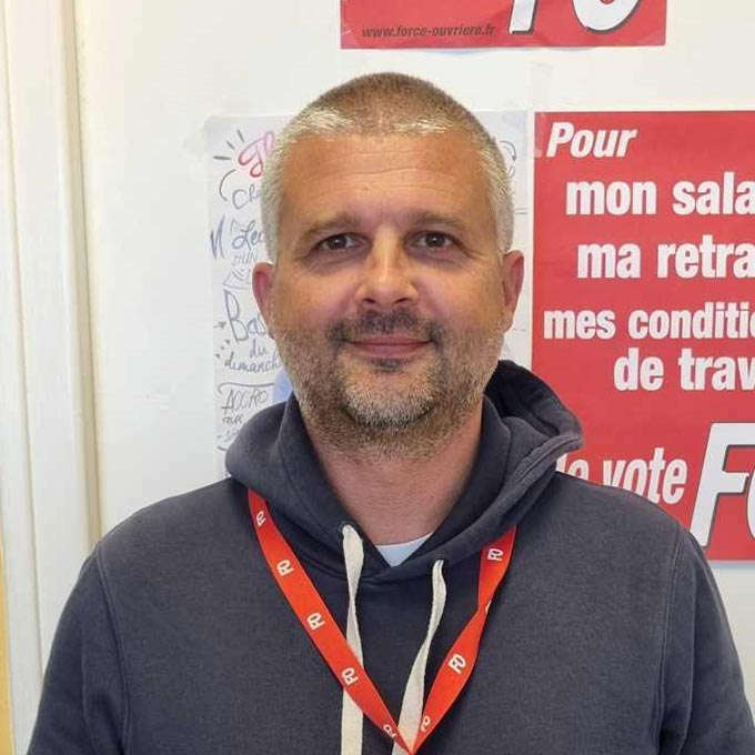 Jérôme Ouici - délégué syndical